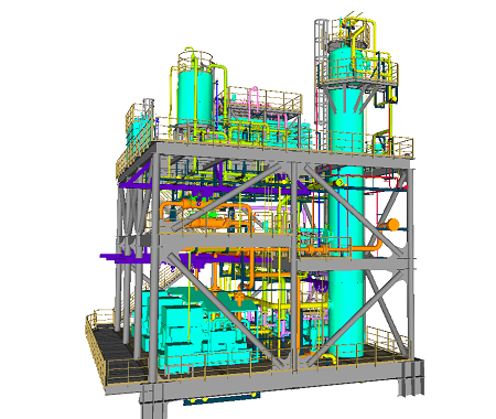 Cadworx 3D model of BW Nexus module