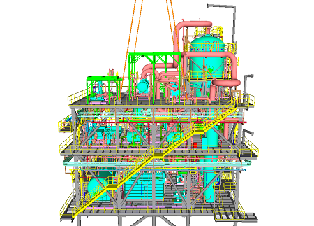 Cadworx 3D model of M35 