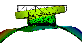 Typical FE Model of Nozzle to Shell Connection