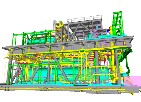 Cadworx 3D model of P03A Module