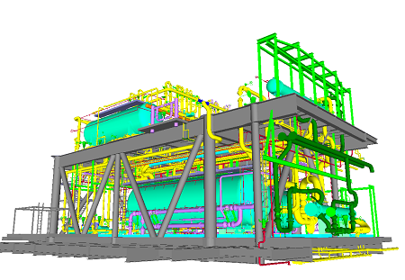 Cadworx 3D Model of P03B Module